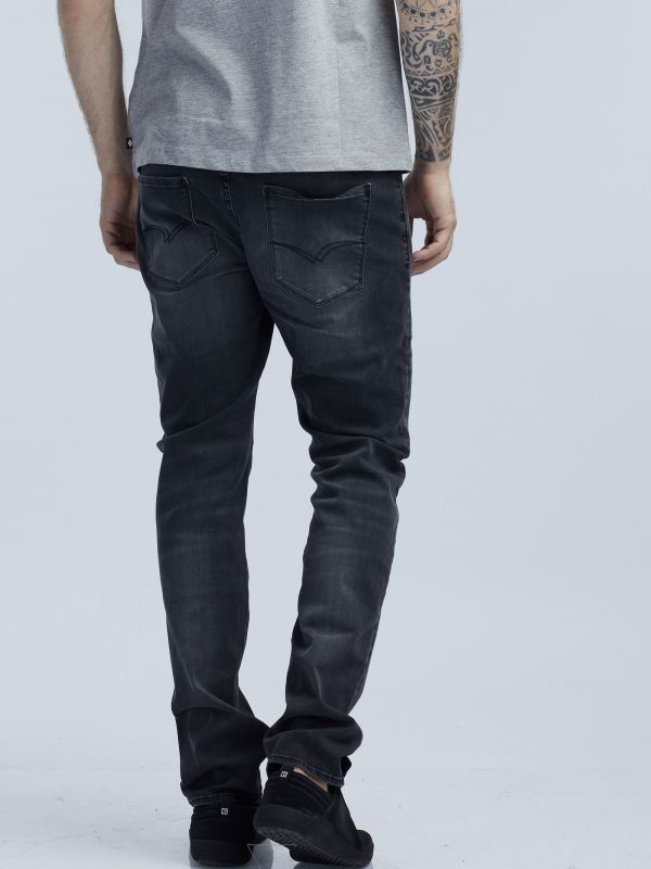 ג’ינס אפור משופשף