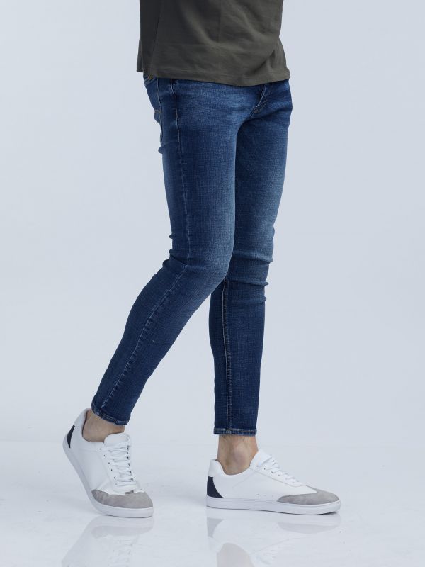 ג’ינס כחול קלאסי לגברים