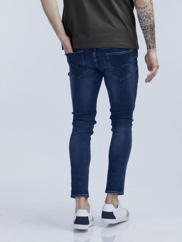 ג’ינס כחול קלאסי לגברים