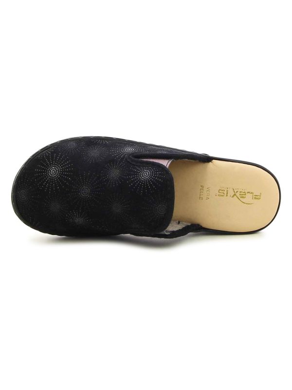 נעלי בית לנשים בדוגמת שמש