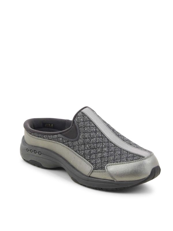 כפכפי נוחות סגורים מנצנצים לנשים