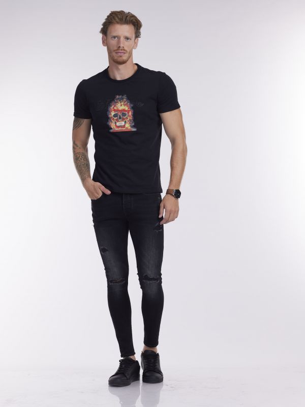 ג’ינס LAD גזרת סלים