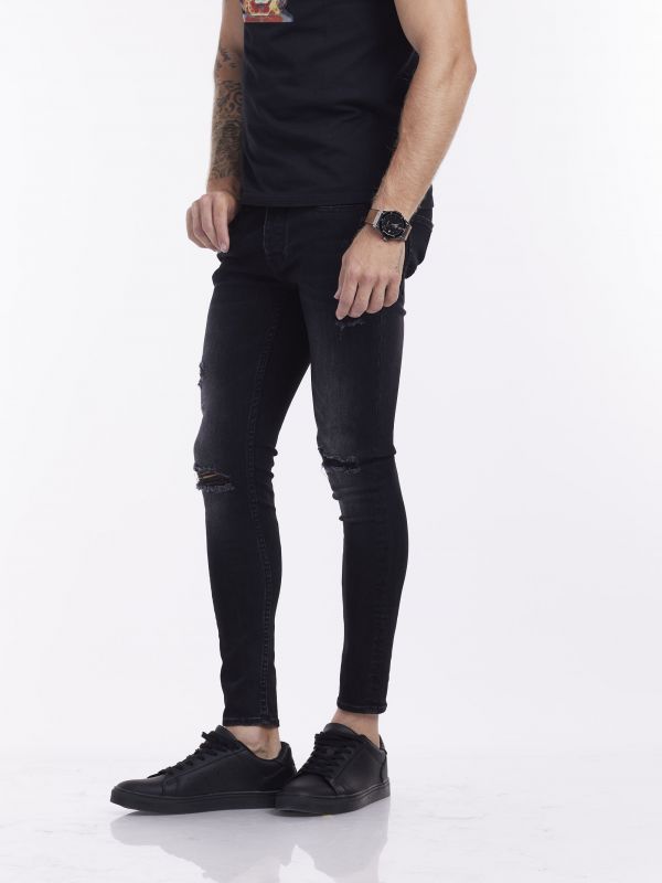 ג’ינס LAD גזרת סלים