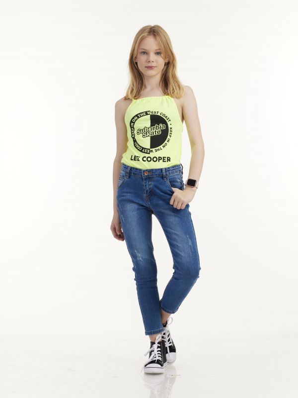 ג’ינס כחול אופנתי