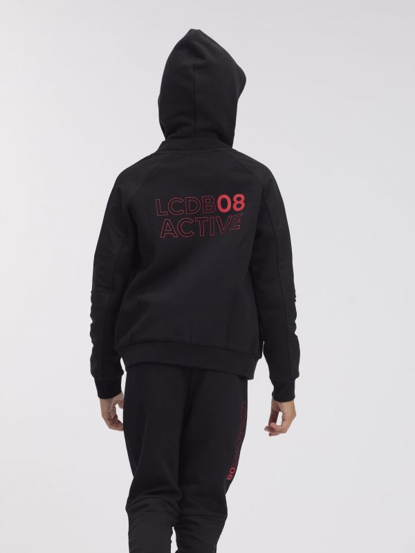 פוטר עם רוכסן בשילוב ניילון
