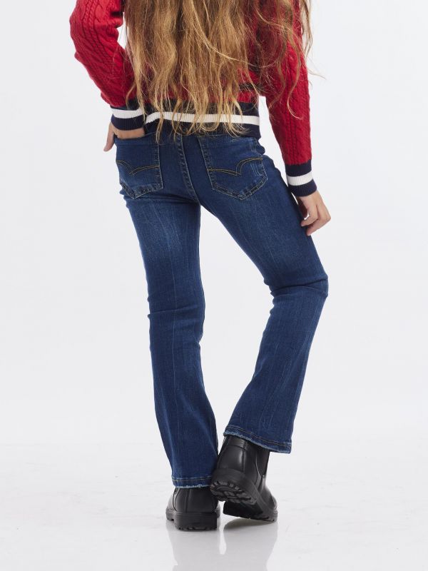 ג’ינס כהה מעוצב