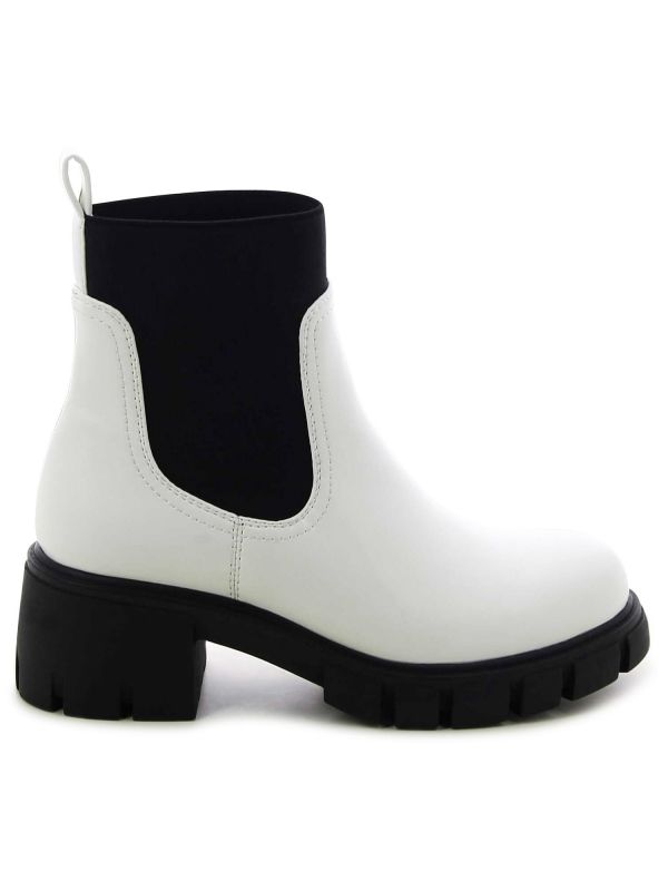 מגפוני עקב עם גומי בחלק העליון לנשים