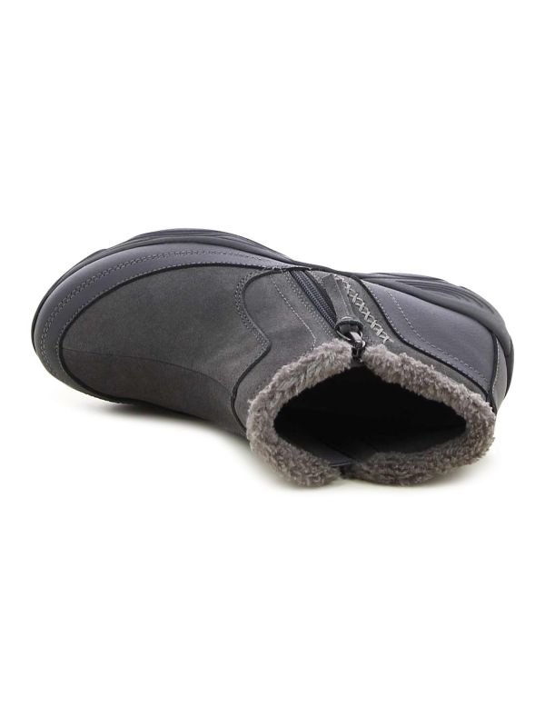 מגפוני נשים ספורטיביים עם פרווה