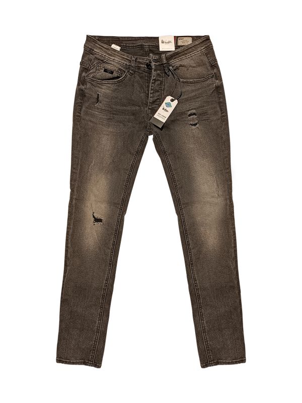 ג’ינס שחור לילדים עם קרעים