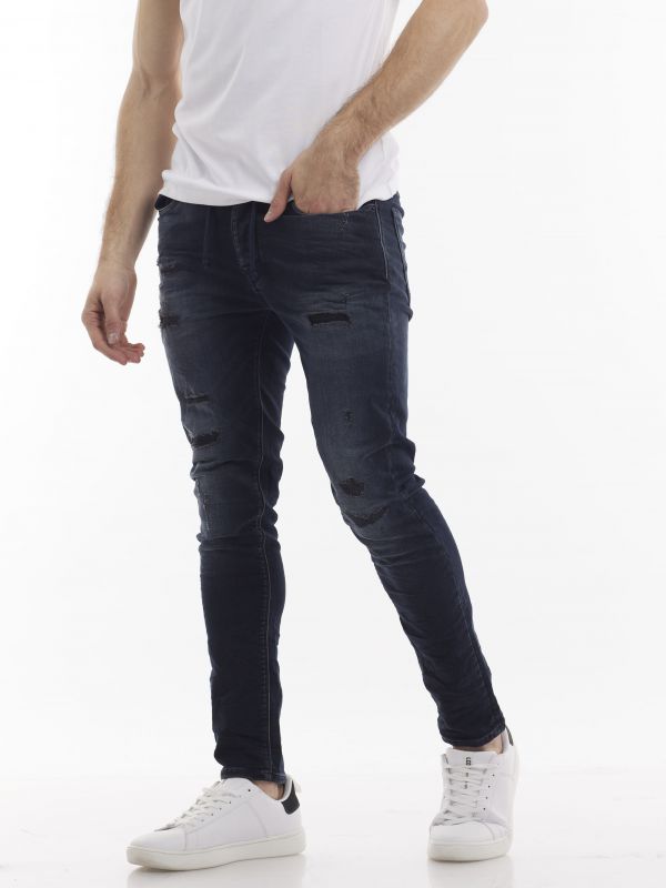 ג’ינס ג’וג כחול שחור MARTIN