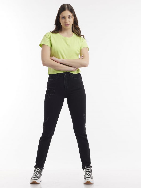 ג’ינס שחור טרנדי