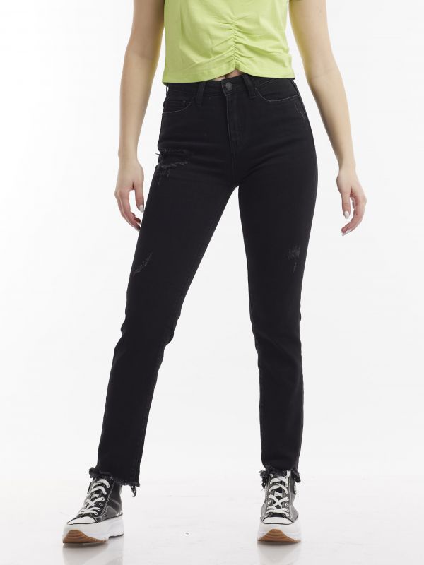 ג’ינס שחור טרנדי