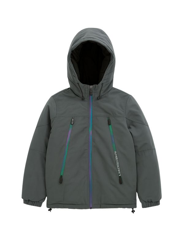 מעיל ניילון עם קפוצ’ון