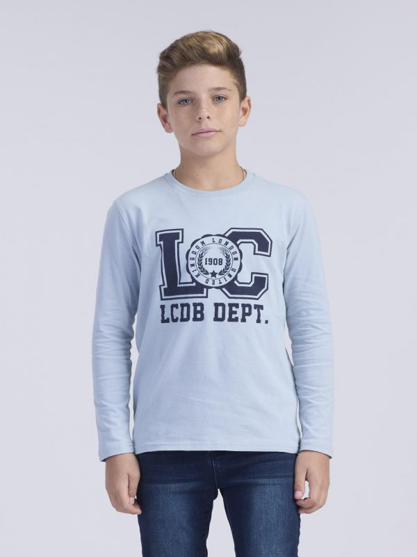 חולצת טי עם הדפס LC