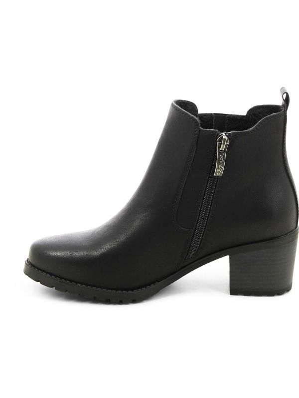 מגפוני עקב צ’לסי עם רקמה לנשים