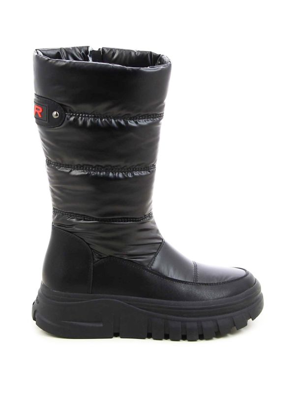 מגפיים במראה ניילון מנופח