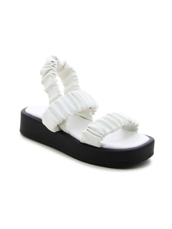 סנדלי פלטפורמה עם רצועות מכווצות NETA