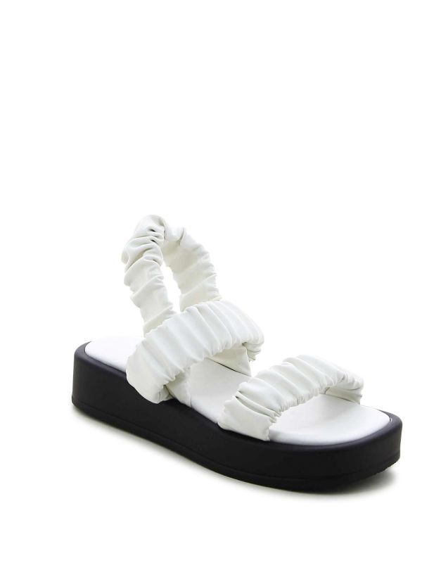 סנדלי פלטפורמה עם רצועות מכווצות NETA