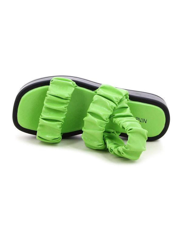 סנדלי פלטפורמה עם רצועות מכווצות NETA