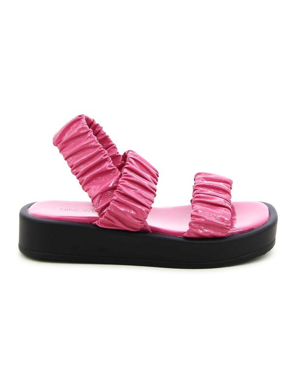 סנדלי פלטפורמה עם רצועות מכווצות NETA