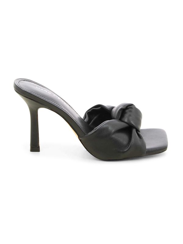 כפכפי עקב עם רצועת פפיון