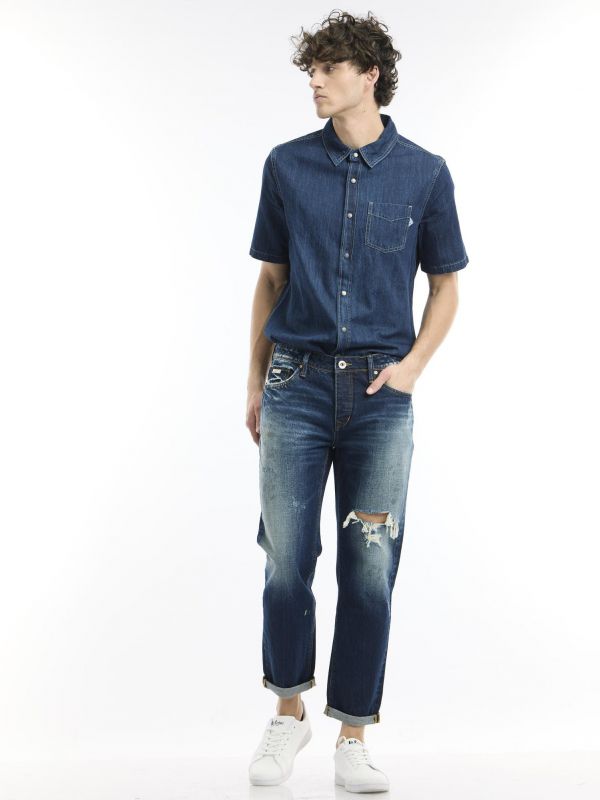 ג’ינס BONO כחול כהה לגברים