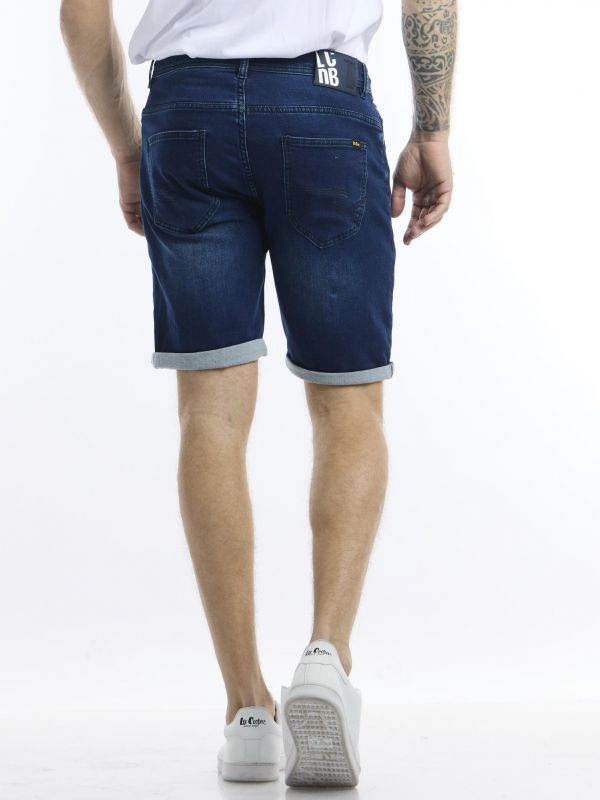 ג’ינס ג’וג ברמודה כחול כהה