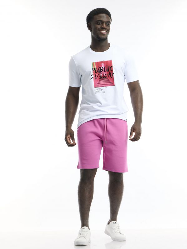 מכנסי אינטרלוק אלסטיים