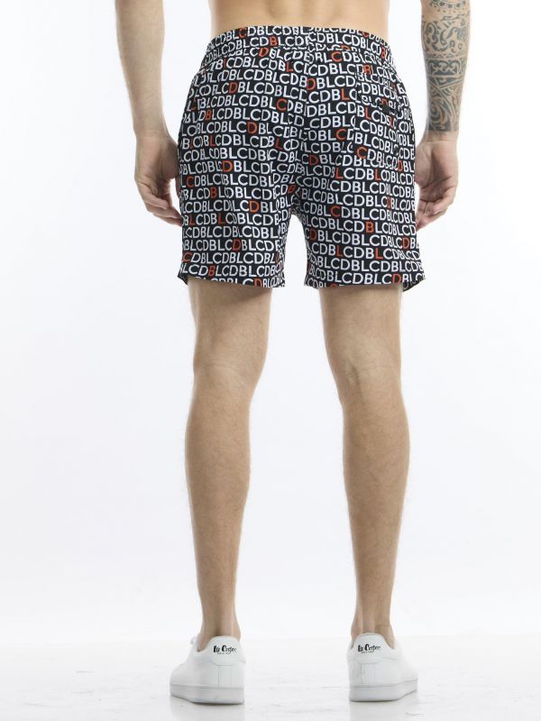 בגד ים מעוצב עם הדפסי LCDB