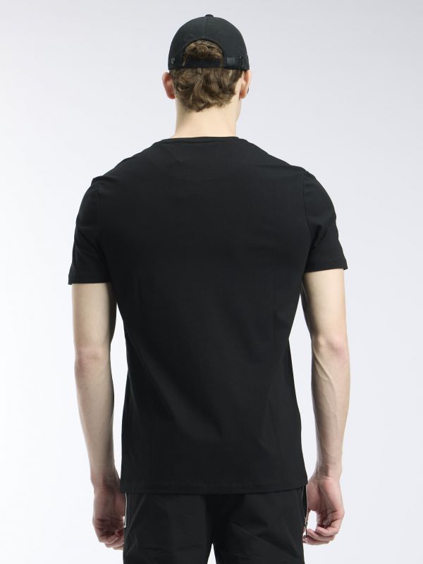 טי שירט עם הדפס ניאון LC