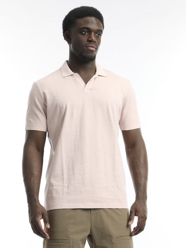 חולצת פולו קצרה מעוצבת