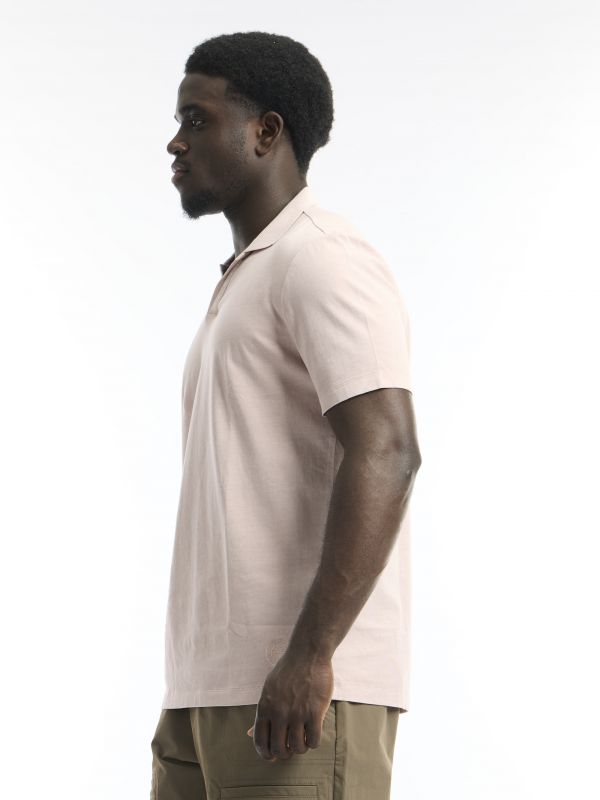 חולצת פולו קצרה מעוצבת