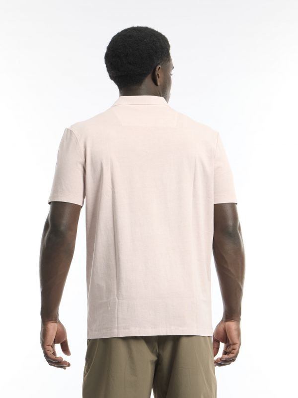 חולצת פולו קצרה מעוצבת