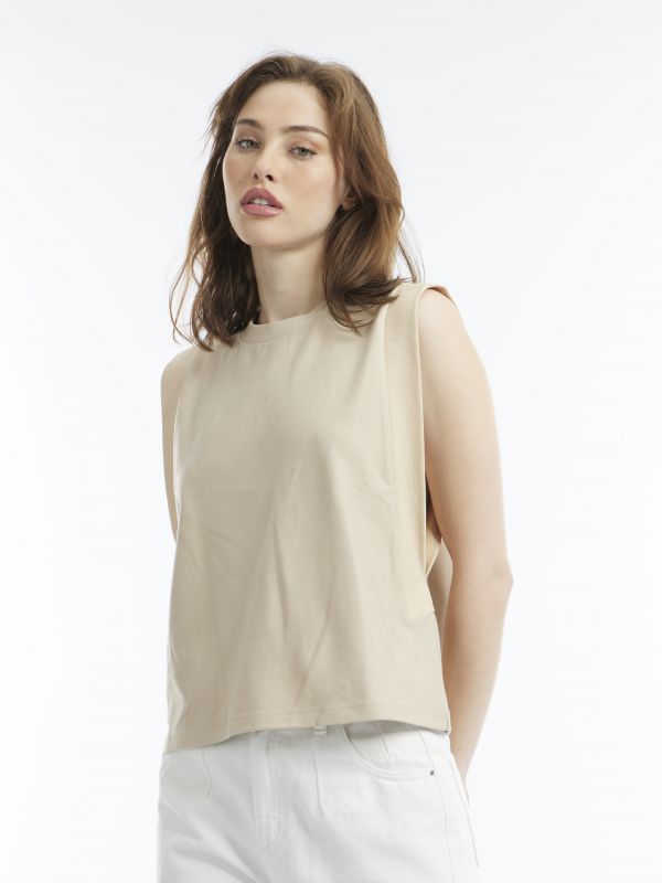 טופ BOXY אופנתי