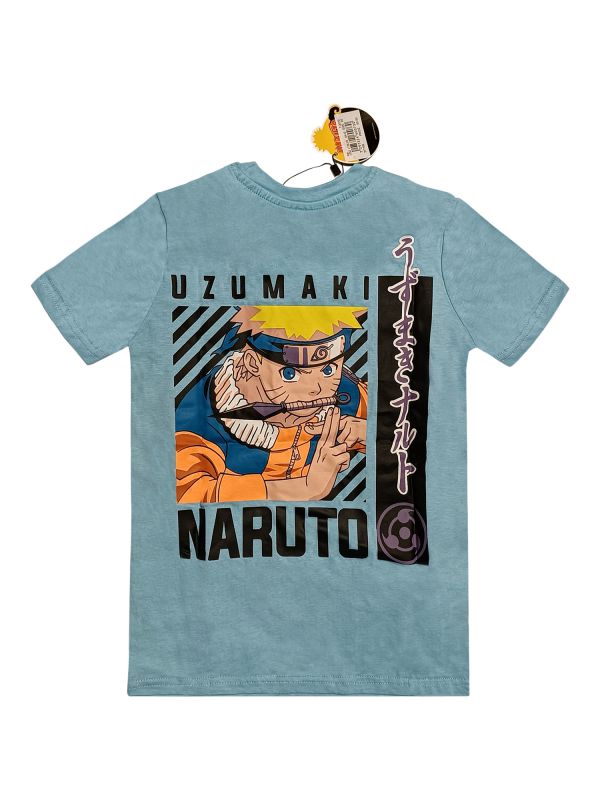 טי שירט לילדים עם הדפס אנימה דו צדדי