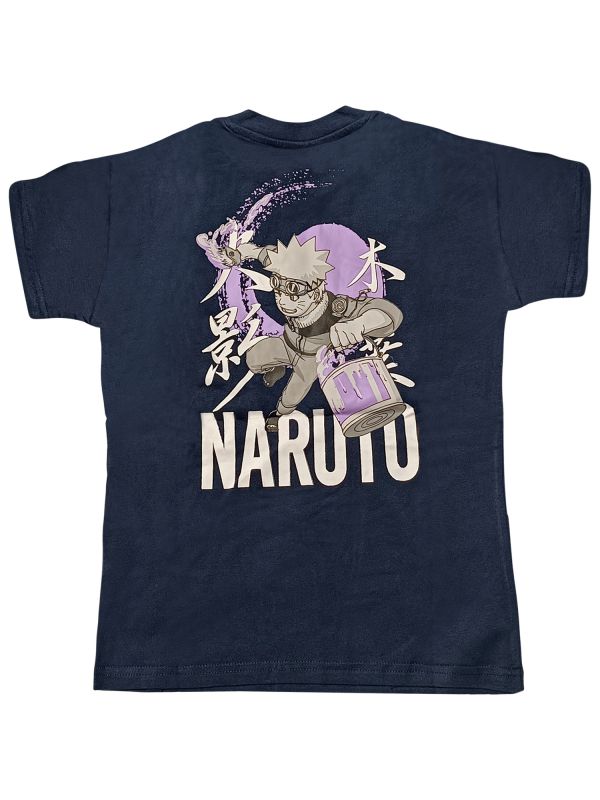 טי שירט לילדים עם הדפס צבעוני דו צדדי