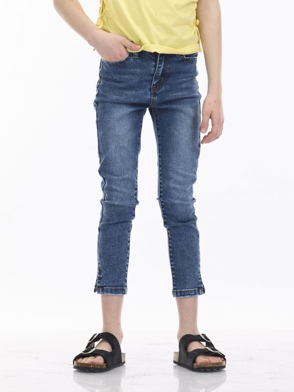 ג’ינס סקיני כחול כהה