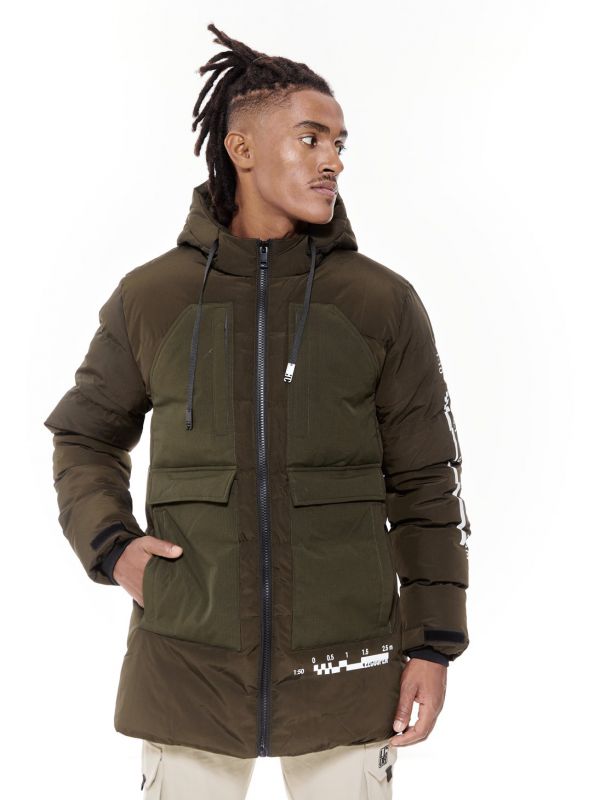 מעיל פוך בשני צבעים