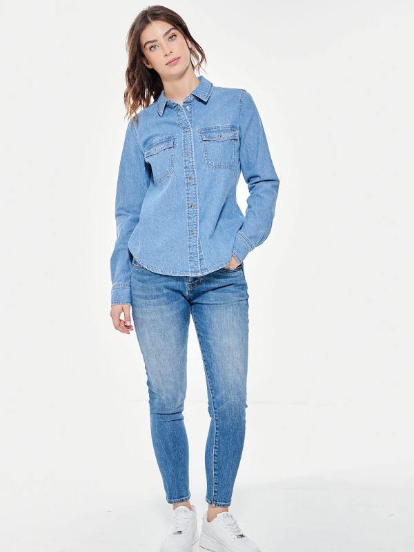 ג’ינס כחול MONA