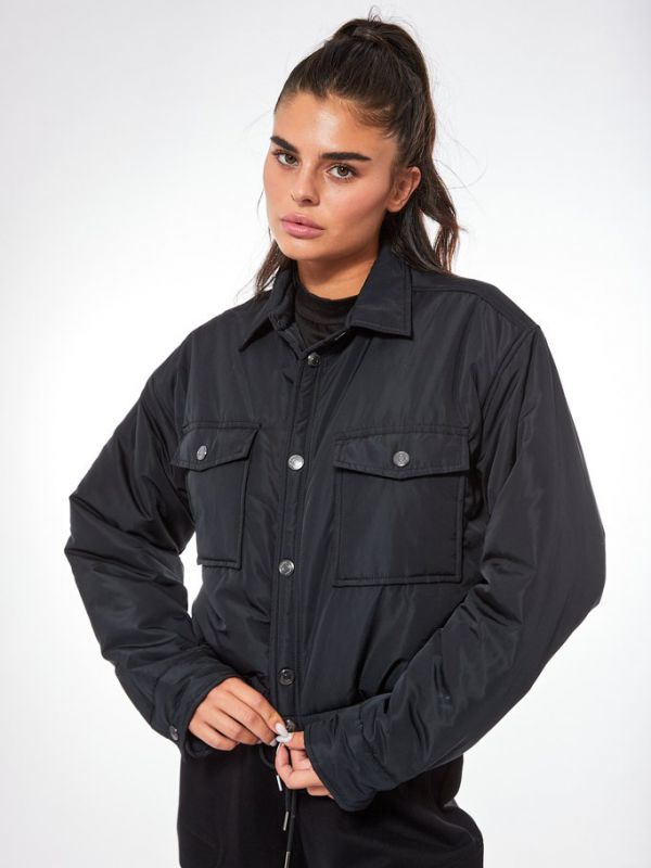 ג’קט ניילון קרופ לנשים