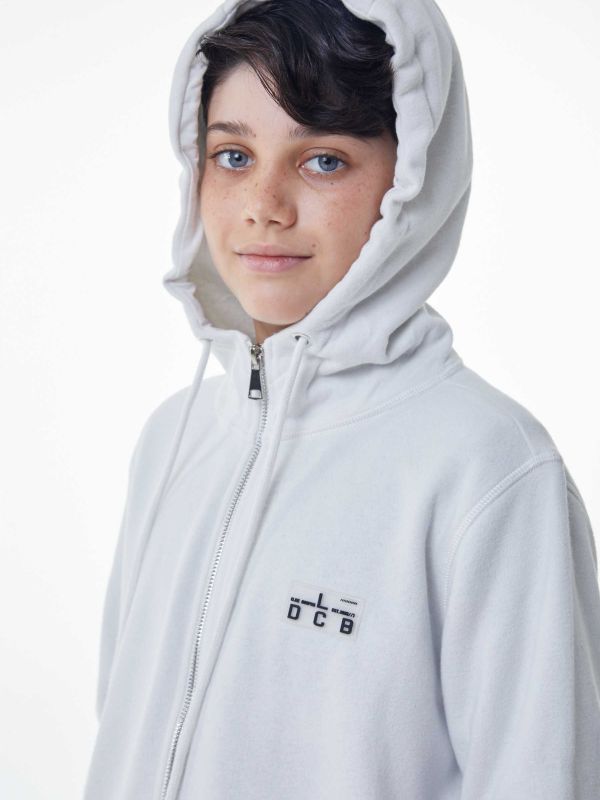 סווטשירט קפוצ’ון עם רוכסן