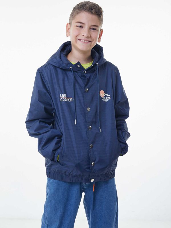 ג’קט ניילון עם שרוך