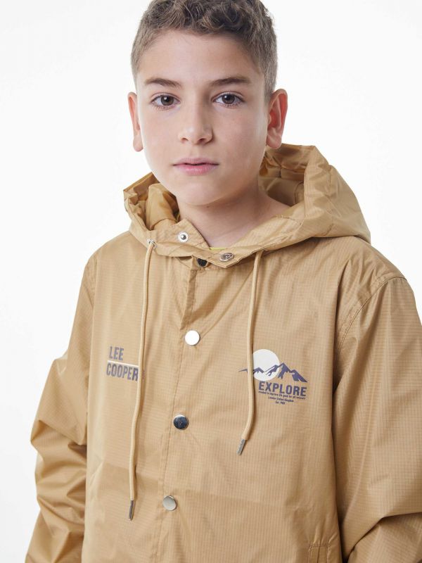 ג’קט ניילון עם שרוך