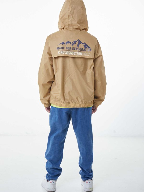 ג’קט ניילון עם שרוך