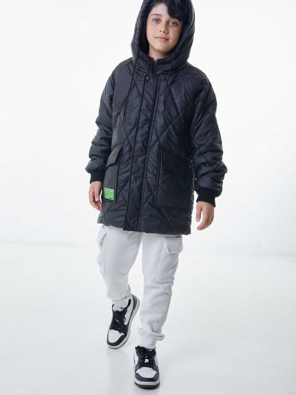 מעיל גשם ארוך בנים