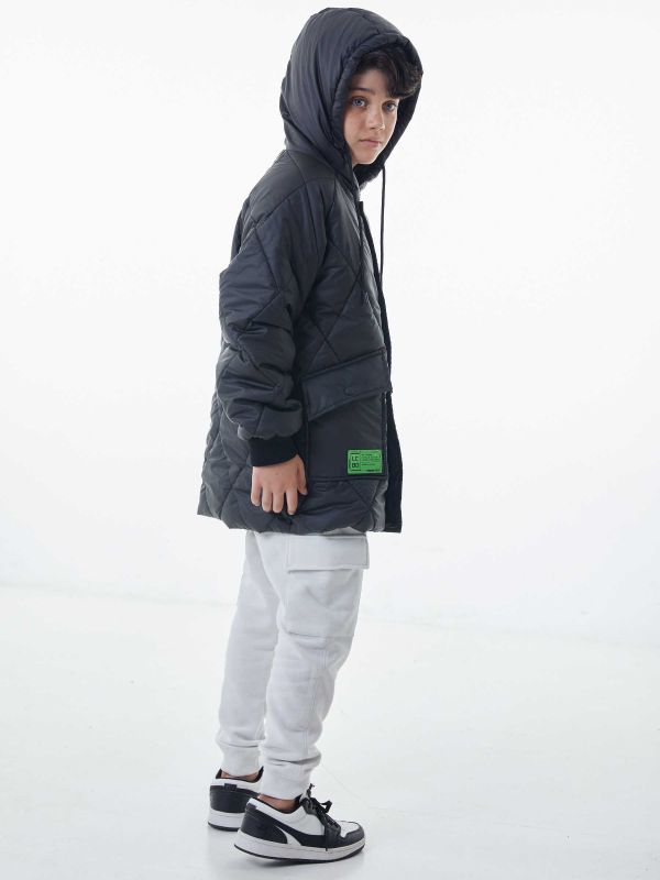 מעיל גשם ארוך בנים