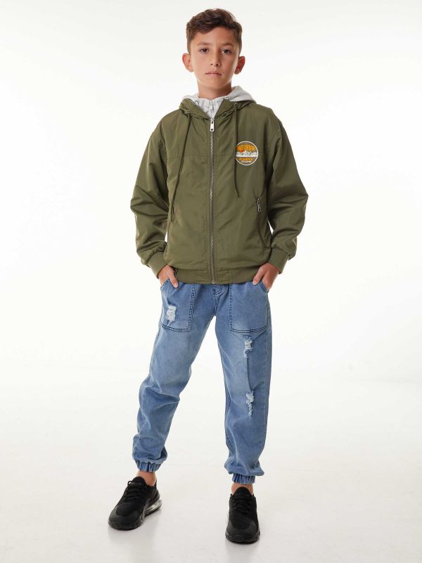 מעיל בנים ספורטיבי מחמם