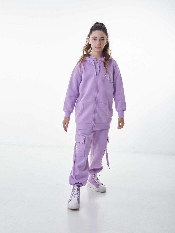 קפוצ’ון ארוך עם רוכסן