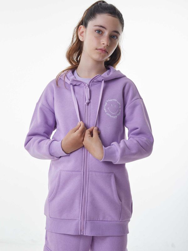 קפוצ’ון ארוך עם רוכסן