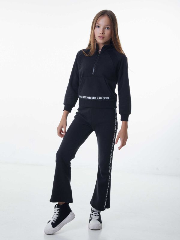 סווטשירט מעוצב עם רוכסן